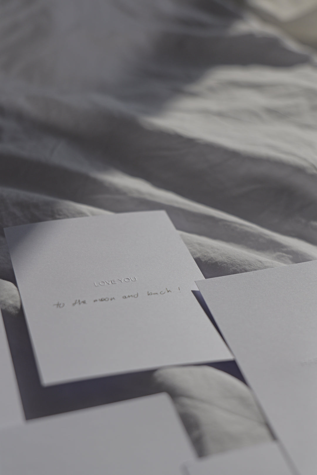 Handgeprägte Karten - Love you