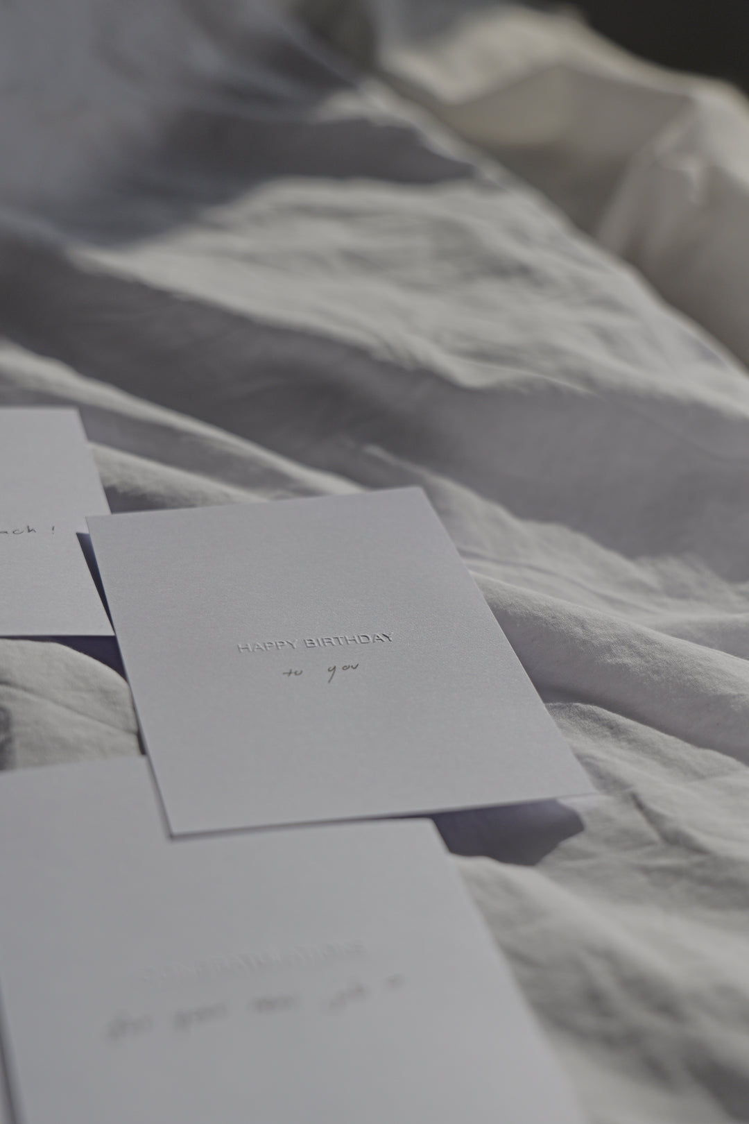 Handgeprägte Karten - Happy Birthday