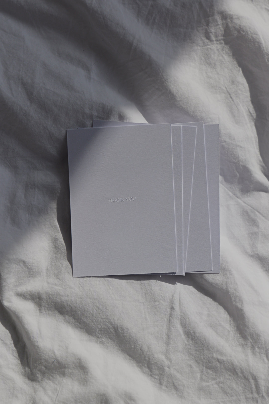 Handgeprägte Karten - Thank you